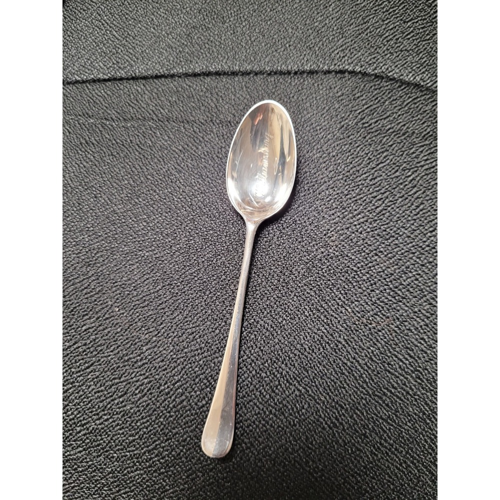 Stieff Sterling Silver Williamsburg Souvenir Spoon Engraved Collectible Flatware